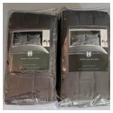 LL-FR - Hotel Collection Frame King Pillow Shams (Lot of 2) - New in Package
