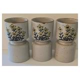 K - Vintage Japanese Tea Pot & 6 Mugs Ceramic Tea Set