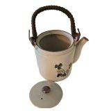 K - Vintage Japanese Tea Pot & 6 Mugs Ceramic Tea Set
