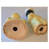 K - Vintage Mammy & Chef Salt & Pepper Shakers