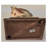K - Ceramic Bird Figurine Trio UCG Marked