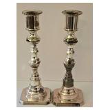 K - Brass Candlestick Set of 3 Pairs