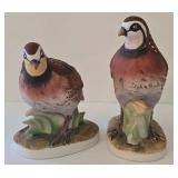 K - Vintage Lefton Bob White Figure Pair KW2002