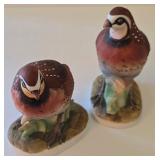 K - Vintage Lefton Bob White Figure Pair KW2002