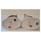 K - Vintage Lefton Bob White Figure Pair KW2002