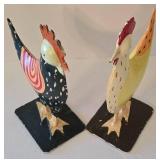 K - Chicken Decor Mixed Lot 6 Pieces