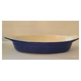 K - Assorted Kitchen Ware including a Le Creuset Oval Baking Dish