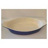 K - Assorted Kitchen Ware including a Le Creuset Oval Baking Dish
