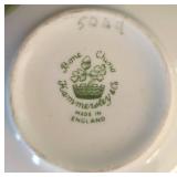 K - Vintage Bone China Floral Serving Pieces Mixed Lot