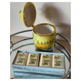 LR - Vanity Tray Set Mirrored Tray, Cosmetic Holder, Organizer & More