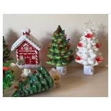 Christmas Night Light Mixed Lot of 7