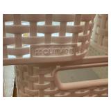 Storage Baskets Mixed Lot - Curver & Room Essentials (8 Pieces)