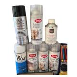 K - Art Supplies Mixed Lot Winsor & Newton Krylon Carolina Pencils