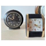 LR - Vintage Wall Clocks & Barometer Mixed Lot