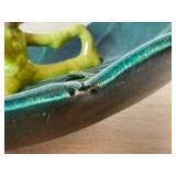 LR - Vintage Pixie on Leaf Ceramic Dish