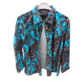 Paisley Blouse - Talbots Woman Size X