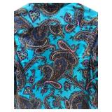Paisley Blouse - Talbots Woman Size X