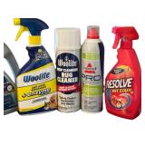 Carpet Cleaner Mixed Lot Bissell, Woolite & Resolve (7 Pieces)