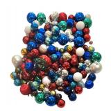 LL-ST - Christmas Tree Ornament Mixed Lot Assorted Globe Baubles