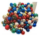 LL-ST - Christmas Tree Ornament Mixed Lot Assorted Globe Baubles