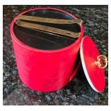 K - Red Kitchen Decor Mixed Lot Proctor Silex Toaster, Apple Candle and  Ice Bucket