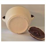 K - Bean Crock & Soup Mugs McCoy Pottery (Lot of 5)