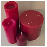 K - Candle Assortment - Yankee, Woodbridge, JoyBrite & Birch Holder