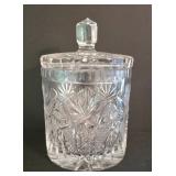 K - Crystal Canister Set, Candleholders, Vase & Tumbler Mixed Lot