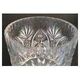 K - Crystal Canister Set, Candleholders, Vase & Tumbler Mixed Lot