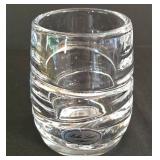 K - Crystal Canister Set, Candleholders, Vase & Tumbler Mixed Lot