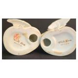 K - Vintage Bird Vases Lefton Otagiri & Slovakian Mixed Lot