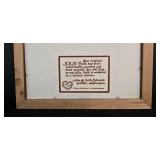 K - Mixed Wall Decor & Wood Basket Shadow Box, Punched Tin Art & Basket Caddy
