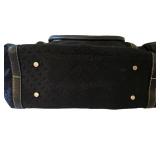MBR - Tote Bag - Talbots Black Woven Trim
