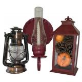 K - Lantern Style Decor Set of 3