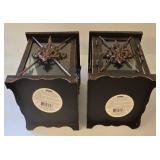 K - Candleholders Mixed Lot Lantern Pair, Ashland Candles & Pedestals