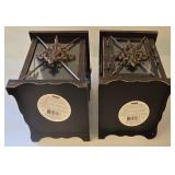 K - Candleholders Mixed Lot Lantern Pair, Ashland Candles & Pedestals