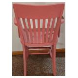 LR - Pink Painted Armchair