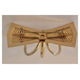 LR - Costume Jewelry Shoe Toe Clips & Bow Brooch Mixed Lot