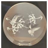 LR - Vintage Lucite Hummingbird Sculpture Frank R Albrecht