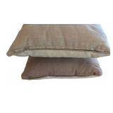 LR - Decorative Pillow Mixed Lot Goose Motif Riverdale Pinecone Dakota (Lot of 4)