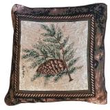 LR - Decorative Pillow Mixed Lot Goose Motif Riverdale Pinecone Dakota (Lot of 4)