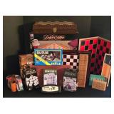 LR - Board Game Mixed Lot - Scrabble, Chess, Backgammon, Dominoes & More