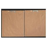 LR - Floral Wall Art Framed Botanical Pieces Tile & Wood (Lot of 5)