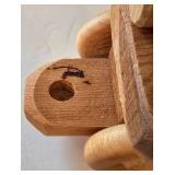 LR - Wooden Toy Train & Vehicle Set (Lot of 5)