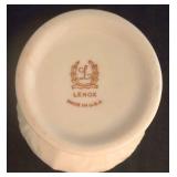 LR - Collectible Porcelain Trio - Lenox Heart Dish, Lenox Vase & Lefton Ballerina