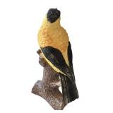 LR - Bird Figurines & Framed Cardinal Woven Picture Lefton Mixed Lot