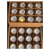 LR - Glass Candle Holders Mixed Lot 78 Pieces Letine Cylinder & Globe