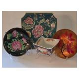 LR - Decorative Plate Set Bovanic & Classic Traditions (Lot of 4)