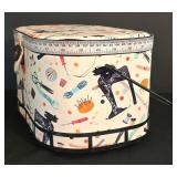 LR - Sewing Box & Thread Container Mixed Lot