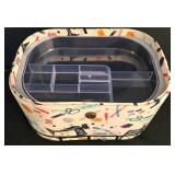 LR - Sewing Box & Thread Container Mixed Lot